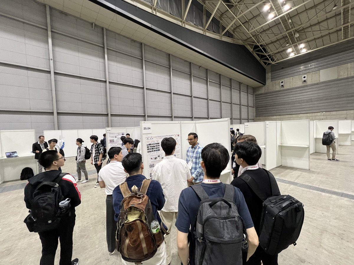 #AnyLoc poster is now on! <a href="/Nik__V__/">Nikhil Keetha</a> 

Drop by and ask hard questions! One more hour to go ;)
#ICRA2024 <a href="/ieee_ras_icra/">IEEE ICRA</a> 

<a href="/JayKarhade/">Jay Karhade</a> <a href="/123avneesh/">Avneesh Mishra</a> <a href="/_krishna_murthy/">Krishna Murthy</a> <a href="/smash0190/">Sebastian Scherer</a> <a href="/AirLabCMU/">AirLab</a> <a href="/TheAIML/">Australian Institute for Machine Learning</a>