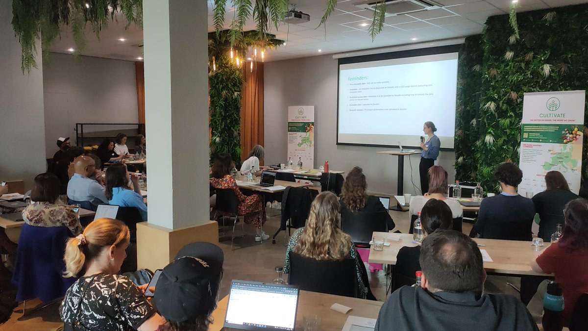 🍎Avui i demà @GiulioKdona en nom del PEMB i @TerraPagesa participa en l’Assemblea General del @cultivateEU a Utrecht, un any després de l’inici del projecte. La trobada servirà per:
✅Compartir experiències de #foodsharing
✅Fer balanç
✅Reflexionar sobre reptes de futur