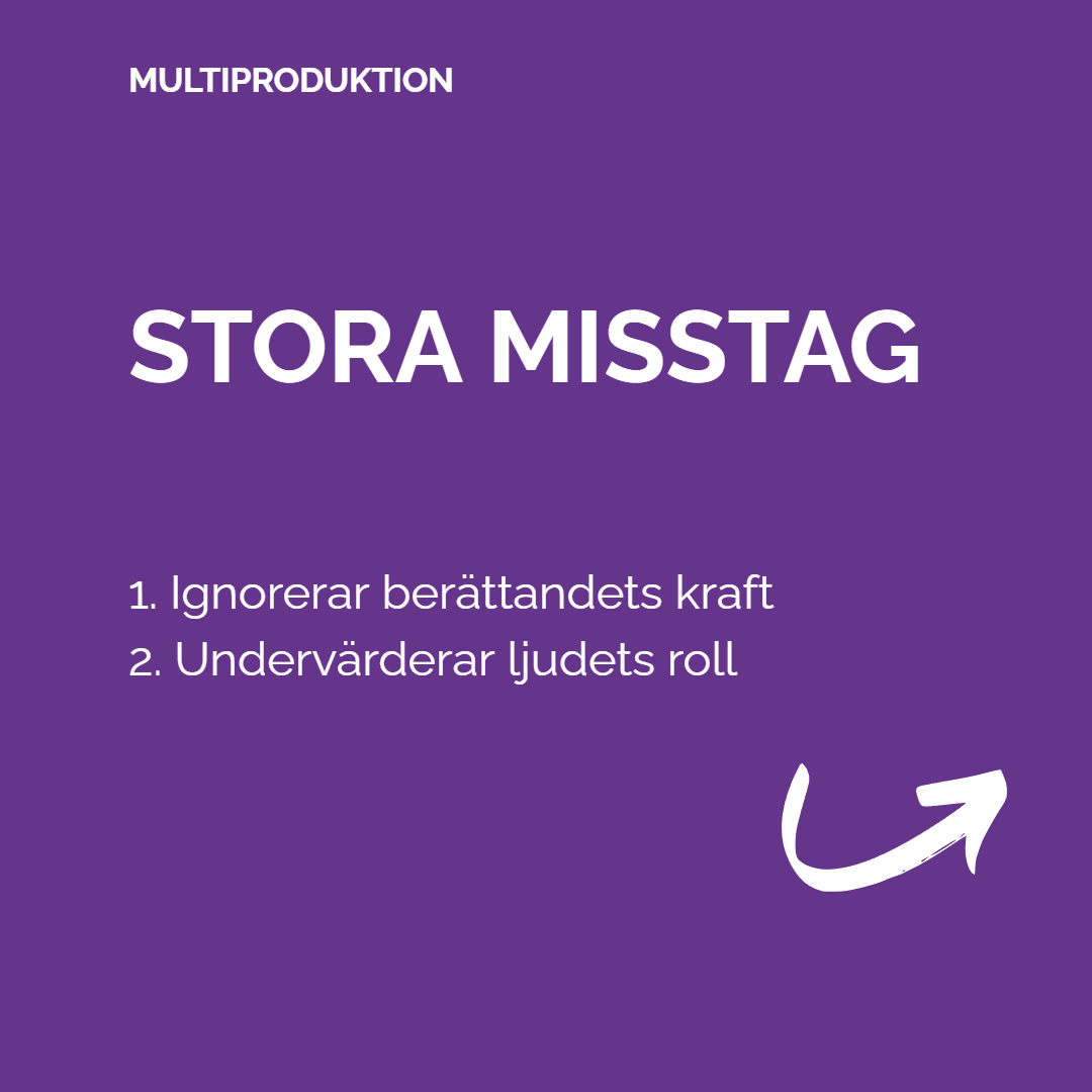 multiproduktion's tweet photo. Filmer berättar historier som berör oss alla. 🎥 Vill du undvika dessa snubbeltrådar i din marknadsföringsstrategi? Dela med dig av dina tankar eller kontakta oss för dina filmproduktionsbehov på https://t.co/loiPDndbpr #Filmproduktion #Marknadsföring #Kommunikation https://t.co/w2NHXzMNPu