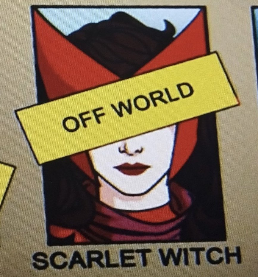 #XMen97 SPOILERS 

Scarlet Witch is off-world. 👀