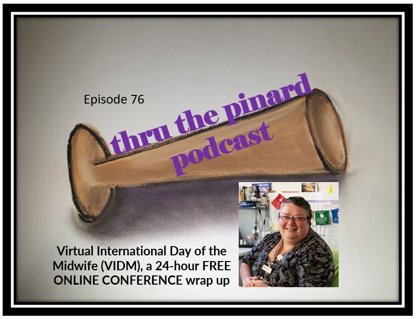 Ep 76 (ibit.ly/Re5V) is a wrap up of the Virtual International Day of the Midwife (VIDM), a 24-hour FREE ONLINE CONFERENCE centred on 5th May for #midwives and anyone interested in #childbirth vidm.org @PhDMidwives #MidTwitter #16years #reasearch #EBP