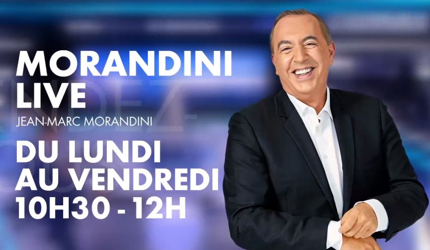 Nouveau : Morandini Live allongée de 30 minutes dès aujourd'hui sur Cnews L'émission sera désormais diffusée de 10h35 à 12h30 en direct avec reportages, enquêtes et débat #morandinilive