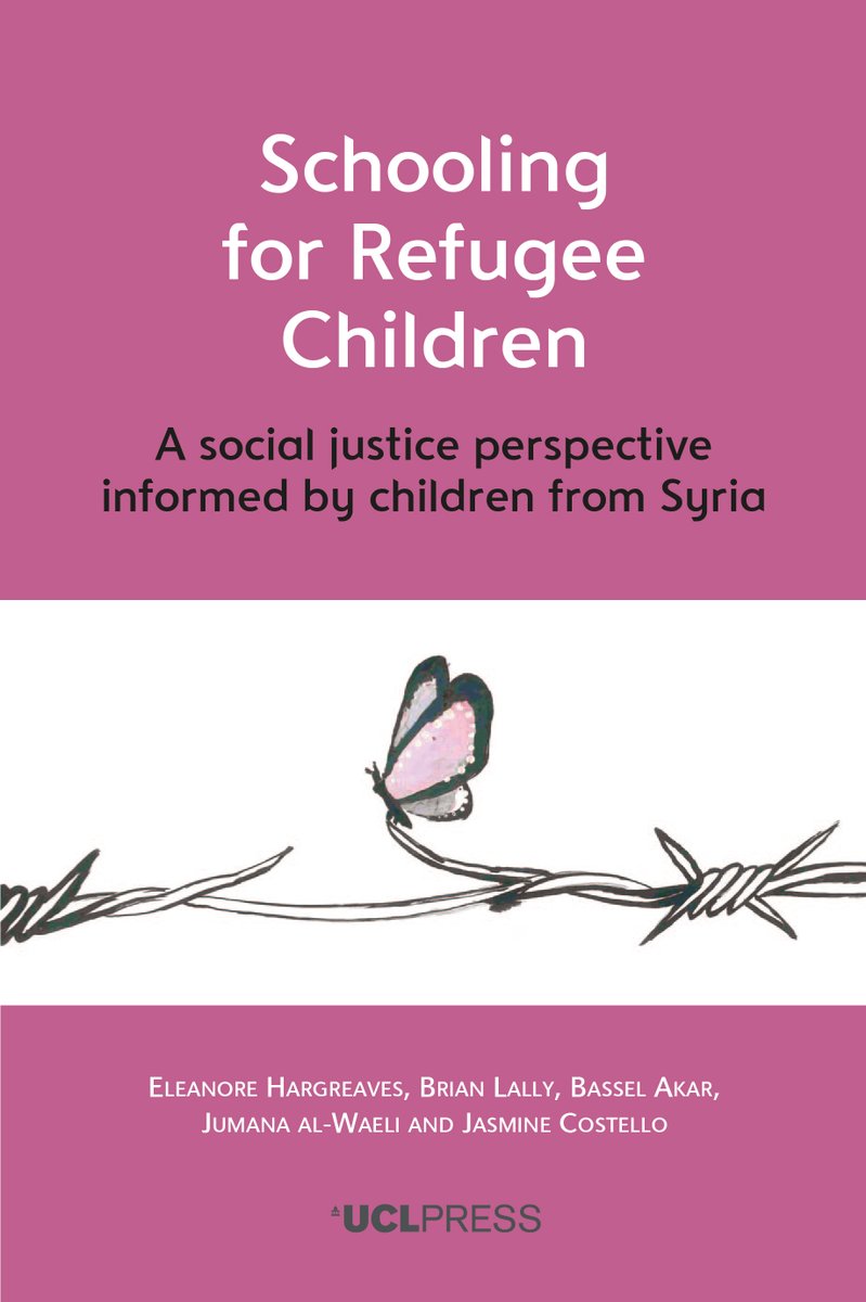 #OpenAccess book 'Schooling for Refugee Children' authors explores interactions with refugee children displaced from Syria to the Lebanese borders and London. The book can be fully accessed via this link: uclpress.co.uk/products/173316