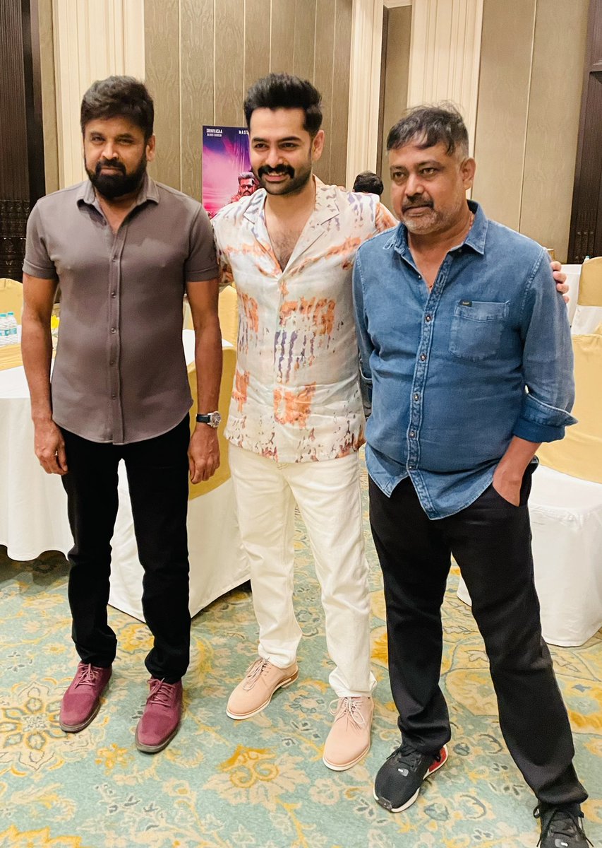 Wishing our Ustaad @ramsayz a very happy birthday. Keep entertaining us with more of your blockbuster Moves & Energy sir. Best wishes for a great year sir 💐 #HappyBirthdayRAPO #RAmPOthineni