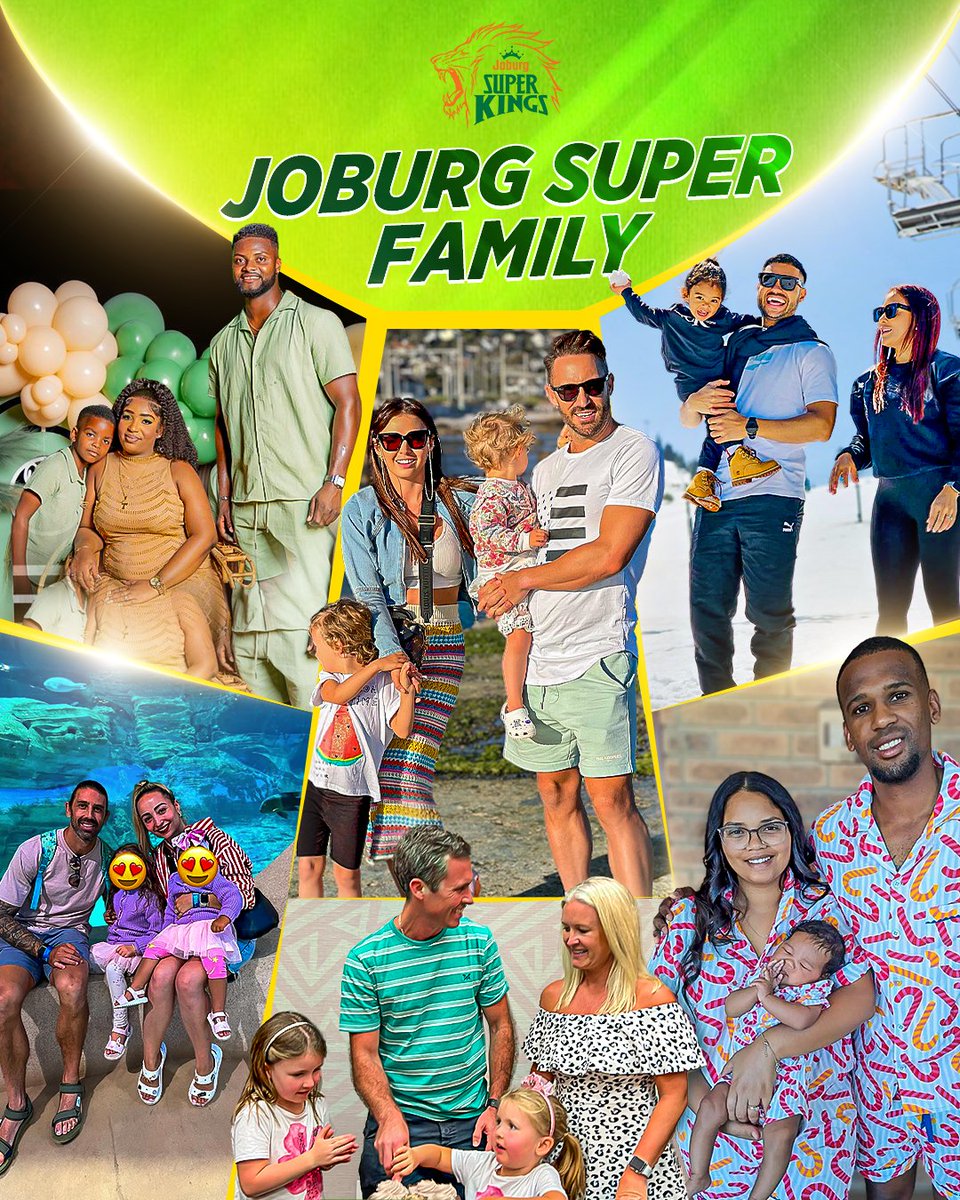 Families make us stronger! Happy International Families Day from the Joburg Super Kings 💛 #WhistleforJoburg