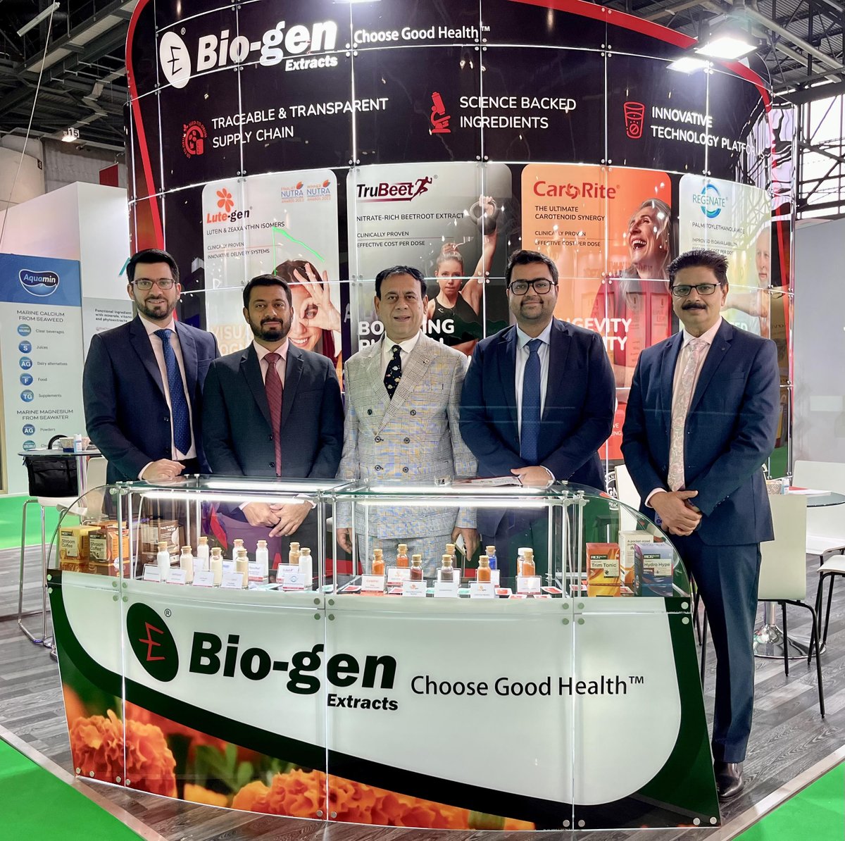 Welcome to Day 2 of Vitafoods Europe 2024!

Head to Stand E34 to discover our latest products, new clinical studies and consumer-centric concepts; developed to help your consumers Choose Good Health™.

Team Bio-gen Extracts await you!

#BioGenExtracts  #VitafoodsEurope