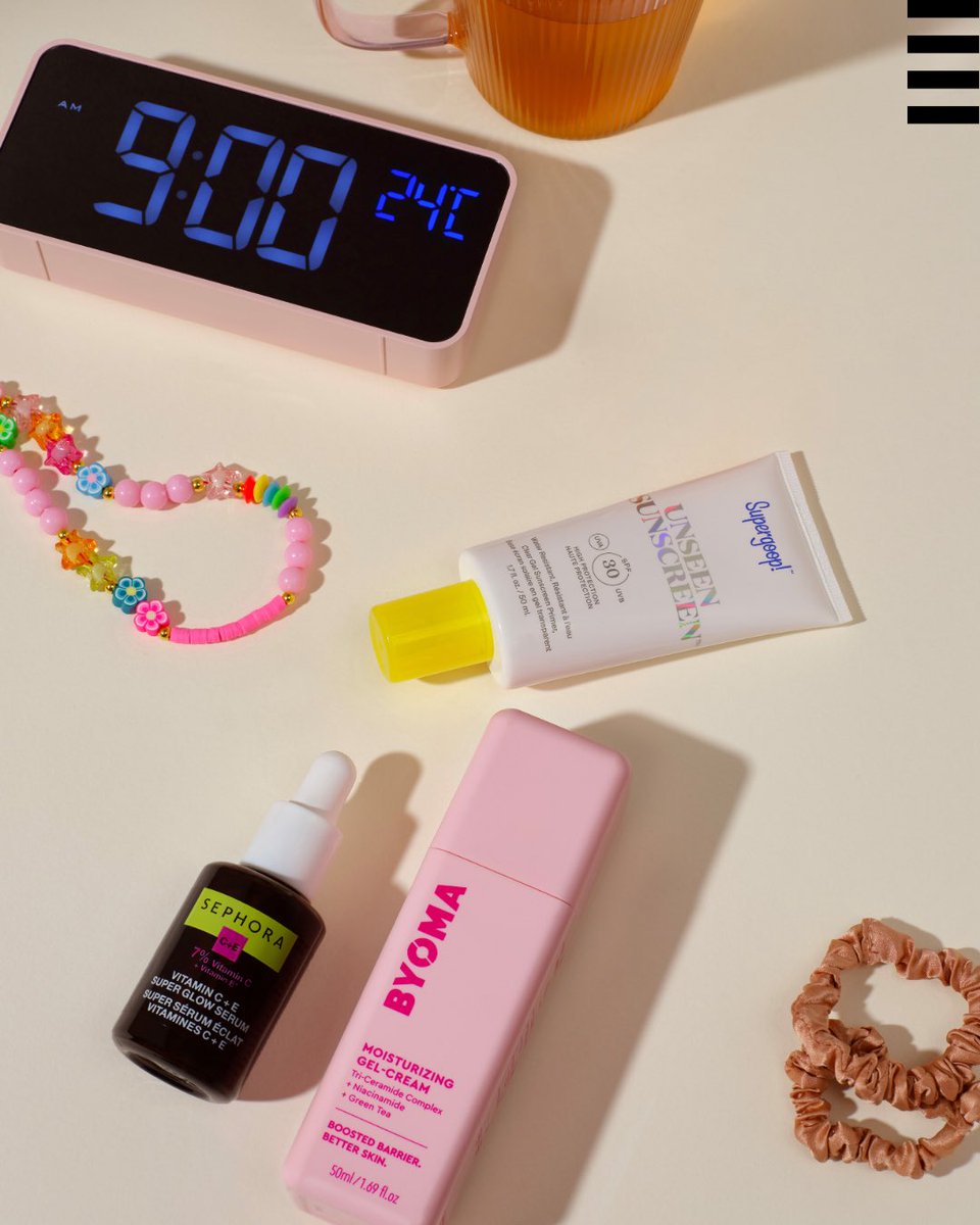 SephoraTurkiye's tweet image. Hey! Evden çıkarken sabah cilt bakım rutinini unutmayacaktın değil mi? 
✨ Sephora Collection C Vitaminli Yüz Serumu
✨ Byoma Nemlendirici Krem
✨ Supergoop Unseen Güneş Kremi

Sadece Sephora’da. 
#SephoraTürkiye #MasterTheBasics #CiltBakımı