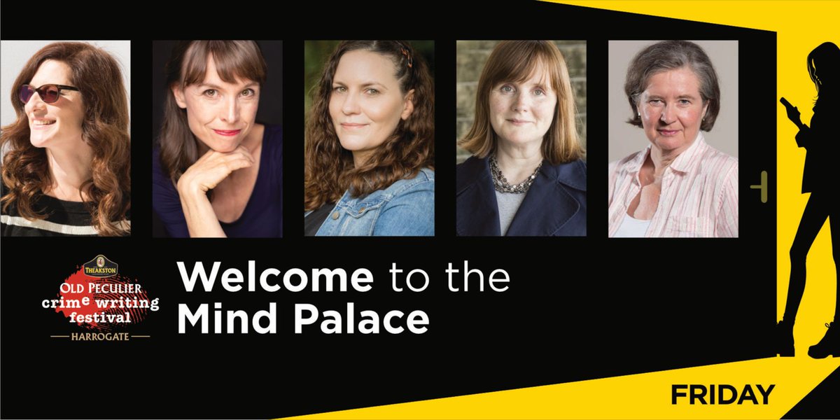 Who's coming to @HarrogateFest in July? My panel, Welcome to the Mind Palace, is about neurodiversity in crime fiction With Stef Penney, @NitaProse & @JoWallaceAuthor chaired by @NJCooper_crime harrogateinternationalfestivals.com/whats-on/welco… #TheakstonsCrime @panmacmillan @DHAbooks