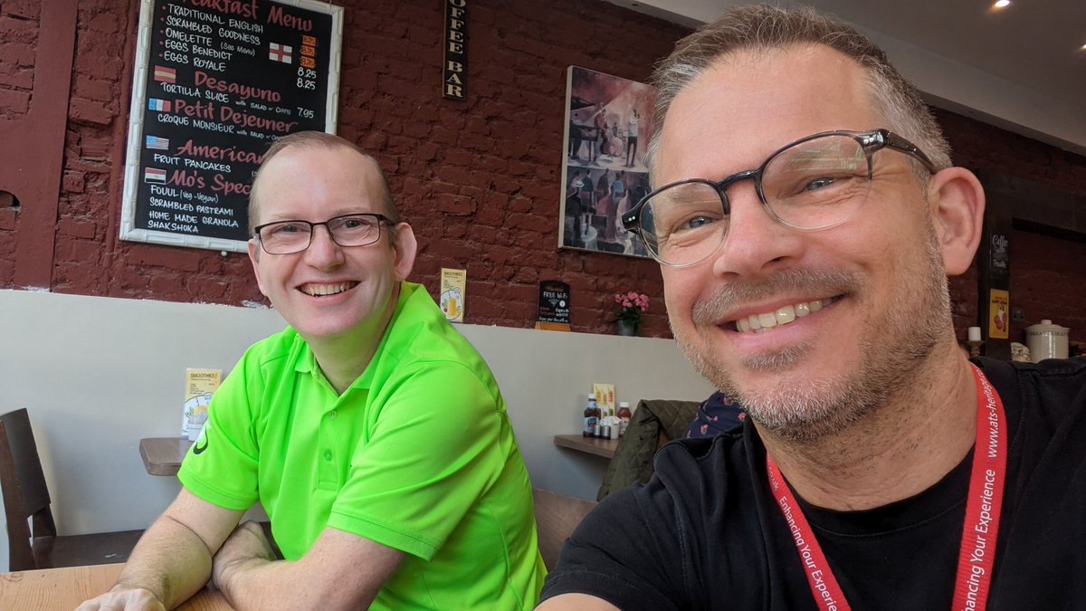 Steve and I will see all you lovely <a href="/MandHShow/">Museums + Heritage Show & Awards</a> delegates later, sharing top tips on being more inclusive. 3.30pm 👍 <a href="/ATS_Heritage/">ATS</a>