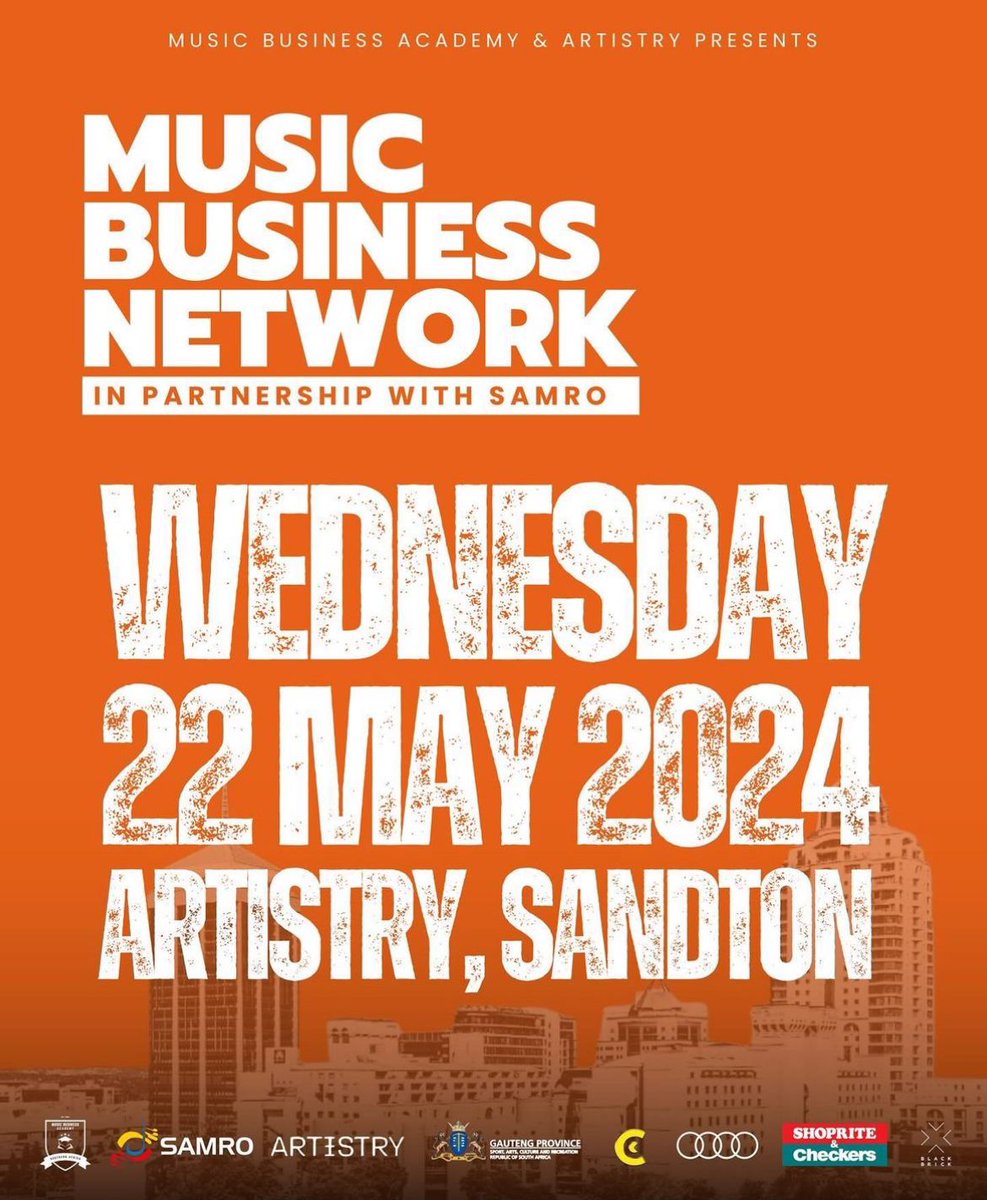 The forthcoming Music Business Network for Music Professionals event, organised by The Music Business Network in partnership with SAMRO, held at Artistry JHB, Sandton, on Wednesday, 22 May 2024, will delve into the complex landscape of the Southern African music ecosystem.

Join…