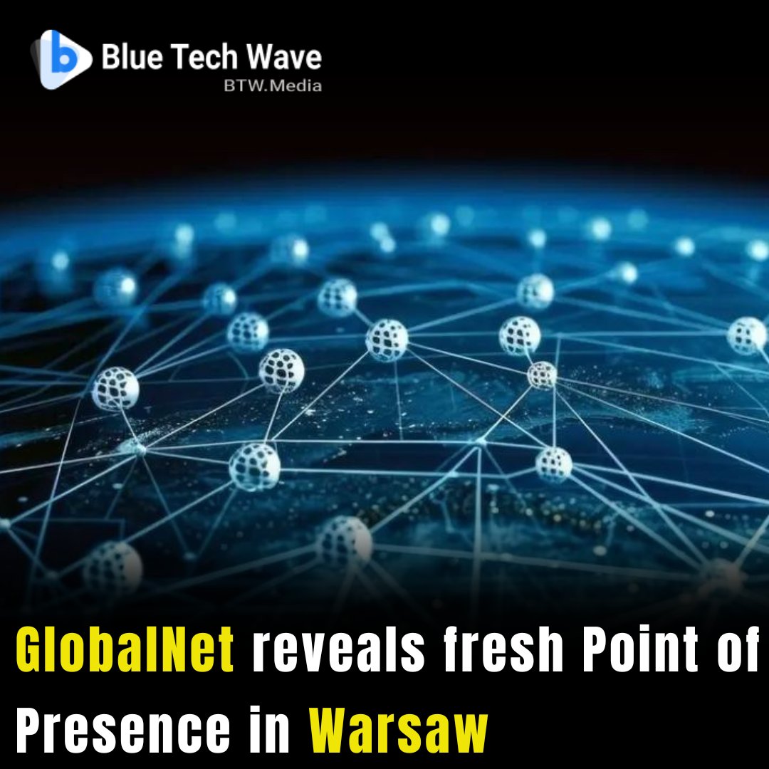 MediaBtw's tweet image. This strategic move marks GlobalNet's inaugural venture into Poland and its third expansion in Central Europe.
Learn more:btw.media/it-infrastruct…
#GlobalNet