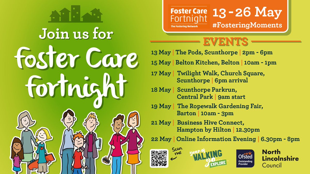 Come and meet the fostering team at Belton Kitchen to talk about all things Fostering. Pop in from 10am to 1pm to have a chat and ask any questions. Find out more about fostering on our website: northlincs.gov.uk/fostering #fosteringmoments #FCF24 #fostering