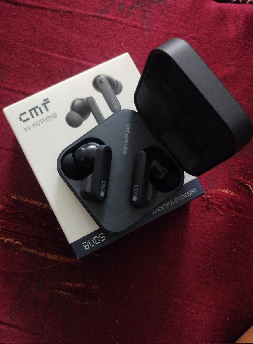 karthikarun063's tweet image. Bought CMF buds by Nothing. Top-notch quality, amazing app UX 💥⚡ Slightly better sound than Realme buds. Dual connection impresses. 
In a sentence,
Totally worth it! 💥❤️‍🔥
@cmfbynothing @nothingindia @nothing