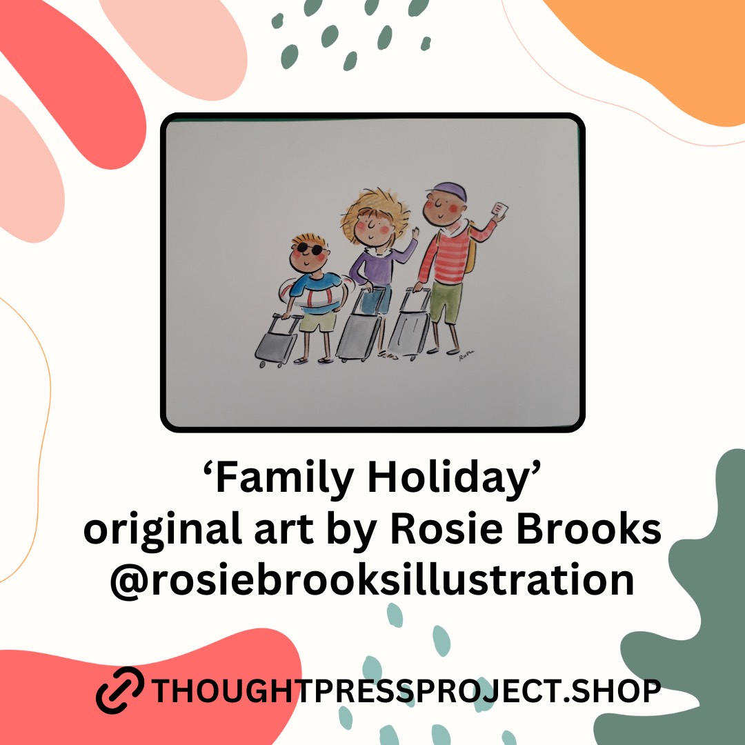 Special thanks @rosiebrookspics for kindly #donating 'Family Holiday' for our #2024 'Bring Me Sunshine' 🌞 prize draw
Raising funds @Place2Be & @EdibleSE16 
Tickets available via: thoughtpressproject.shop
#charityfundraiser
#kindness
#artforall