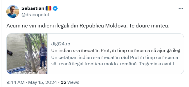 tocmai simțeam că e ceva care lipsește în colonia România!
eu zic ca USR (ramura politică a grupării paramilitar-teroristă Getica) să-i includă pe listele partidului pentru Europarlamentare și parlamentul autohton
@dracopolul