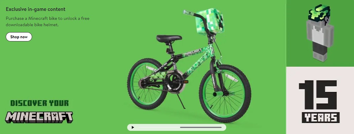 Minecraft bike helmet new arrivals