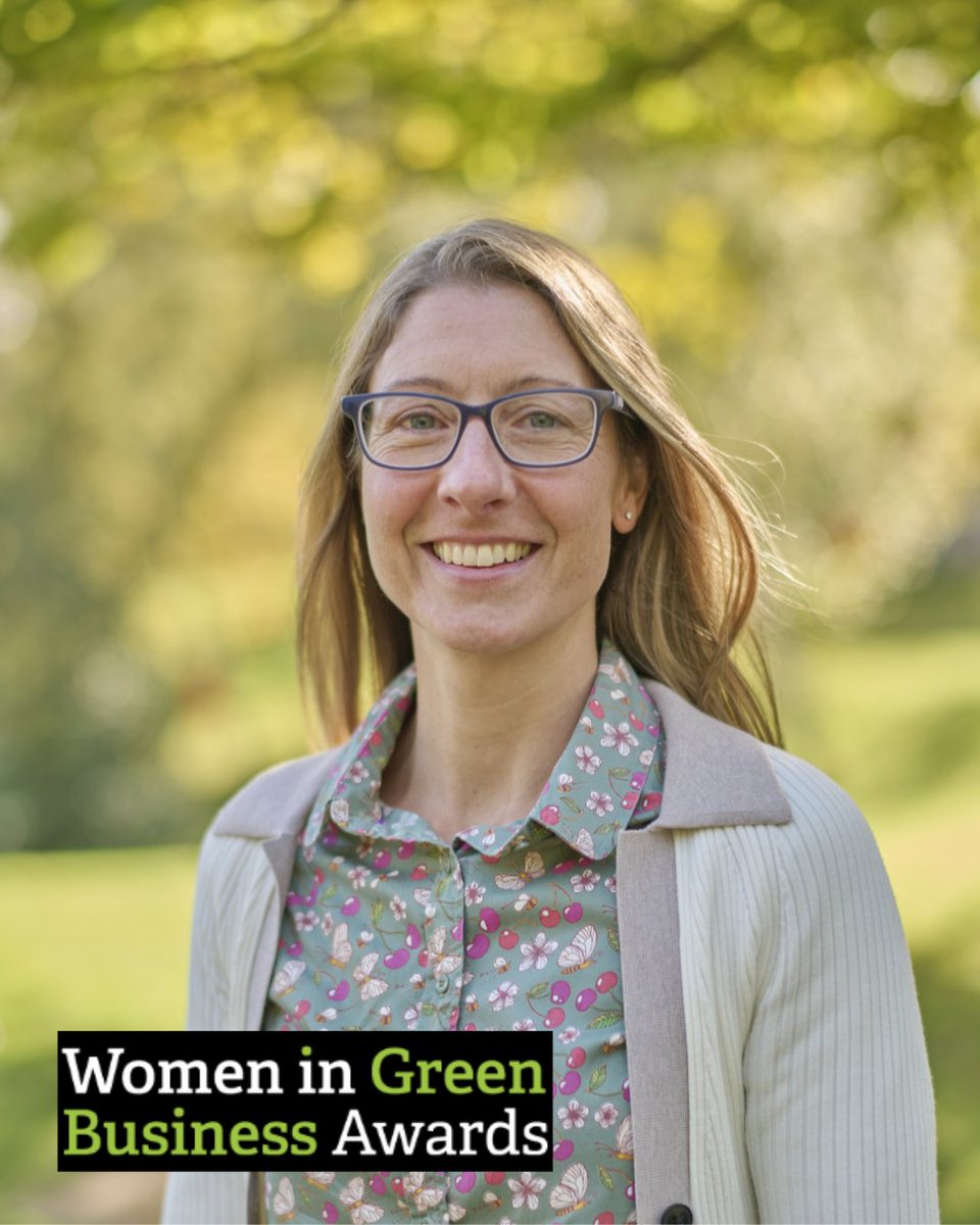 Congratulations to our CEO, Alexandra French, who has been nominated for the Women in Green Business Awards!

Check out the full list of nominees here: event.businessgreen.com/womeningreenbu…

#BusinessGreen #WomenInGreenBusiness #GreenBusiness