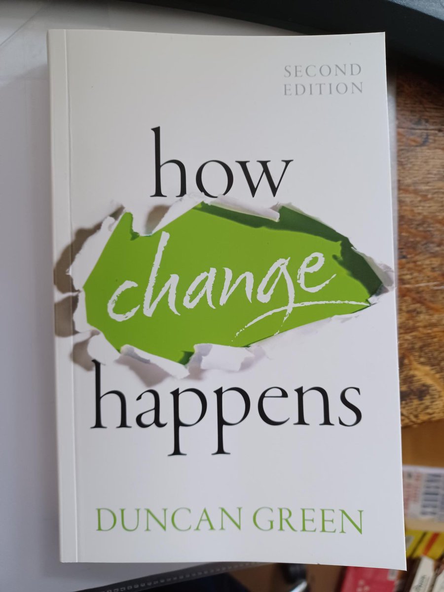 2nd ed How Change Happens just dropped. New stuff: chapter on digital campaigning by @TomKirk07849337 and new final 'so what' based on @the_geli course. Pub 13 June. Order at oup.com with promotion code AAFLYG6 to save 30%. @OUPAcademic @OUPPolitics @OUPEconomics