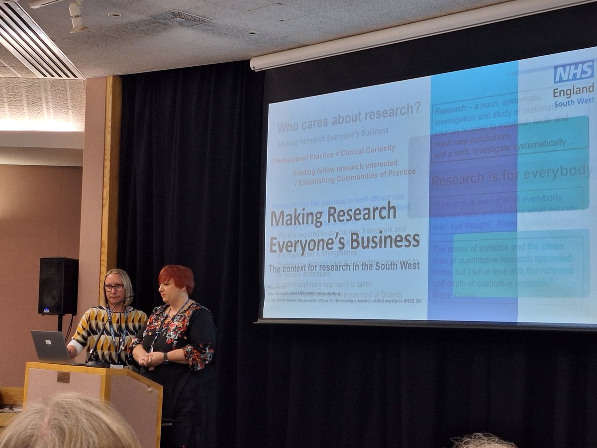 Next is @GinaSargeant and @carrie_biddle with a fantastic quote 'research is seeing what everybody else has seen and thinking what nobody else has thought