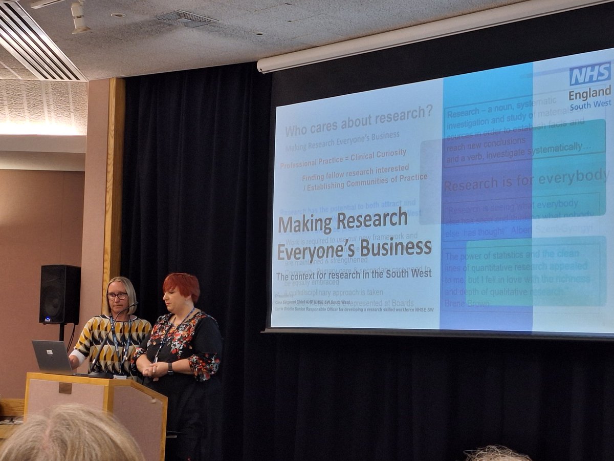 Torbay and South Devon NHS AHPs (@tsdft_ahps) on Twitter photo Next is @GinaSargeant and <a href="/carrie_biddle/">Carrie Biddle</a> with a fantastic quote "research is seeing what everybody else has seen and thinking what nobody else has thought Next is @GinaSargeant and <a href="/carrie_biddle/">Carrie Biddle</a> with a fantastic quote "research is seeing what everybody else has seen and thinking what nobody else has thought