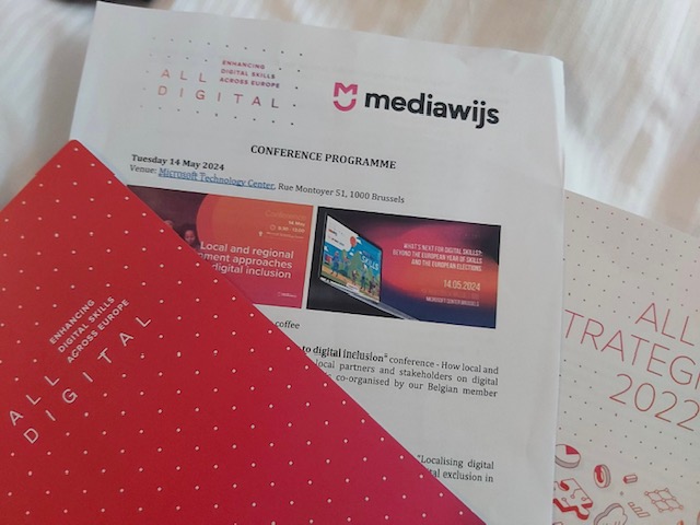 We're at #AllDigitalWeeks launch event in Belgium meeting the like-minded members enhancing the digital skills of all Europeans, so they can face digital transformation with confidence. Later, we're hosting our All Digital Weeks event for @NDI_Network - hope to see you there!