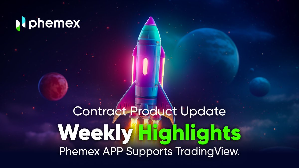 Trade on the go with the Phemex APP now integrated with TradingView! 📈 Enhanced features include order display and data sync across platforms. Elevate your trading experience today! 🚀 👉 phemex.com/trade/BTCUSDT #Phemex #TradingView #MobileTrading