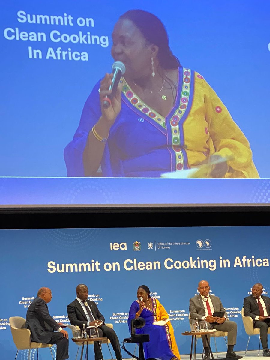Yesterday I represented <a href="/GovUganda/">Government of Uganda</a> at the  #CleanCookingSummit organized by <a href="/IEA/">International Energy Agency</a> in Paris, France.
I highlighted how policies and regulations have proven to be effective in advancing clean cooking and how these can be adapted to fit local
contexts under the theme of “Making Clean