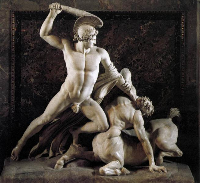 Theseus and the Centaur
Antonio Canova
Date: 1819
Style: Neoclassicism
Genre: sculpture