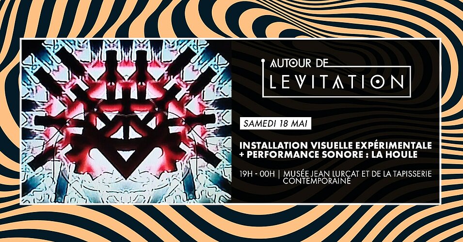 Le festival @levitationfr investit une partie du Musée Jean-Lurçat et de la tapisserie contemporaine dans le cadre de ✨la Nuit des Musées avec une installation expérimentale visuelle. Venez participer à une expérience unique de projection d’images « psychédéliques »…