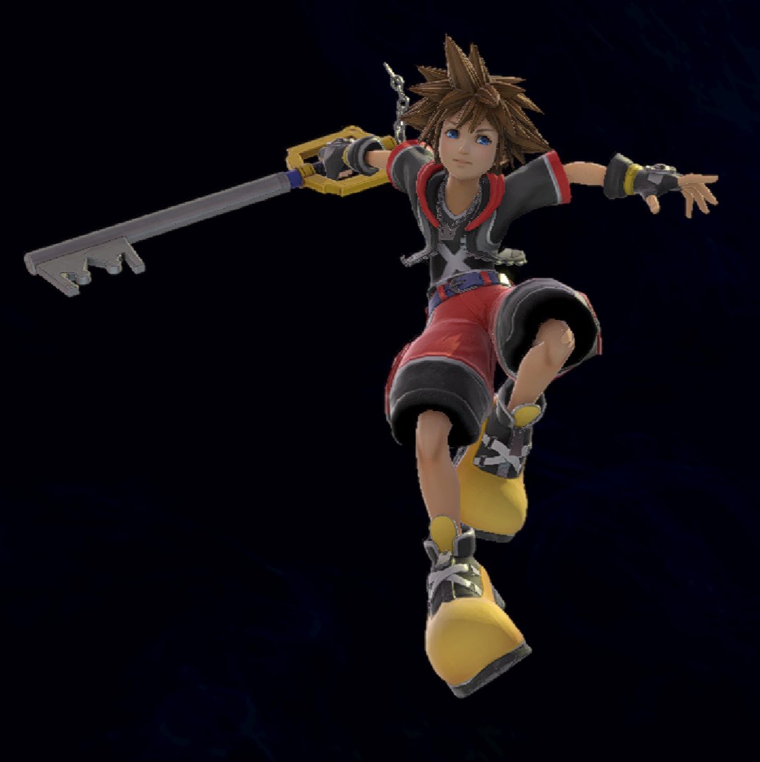 Sora getting proper alts was one of the biggest fears from him being on Smash, glad it went even better than I expected with all main outfits!

#Sora #KH #Kingdomhearts #SmashUltimate #SSBU