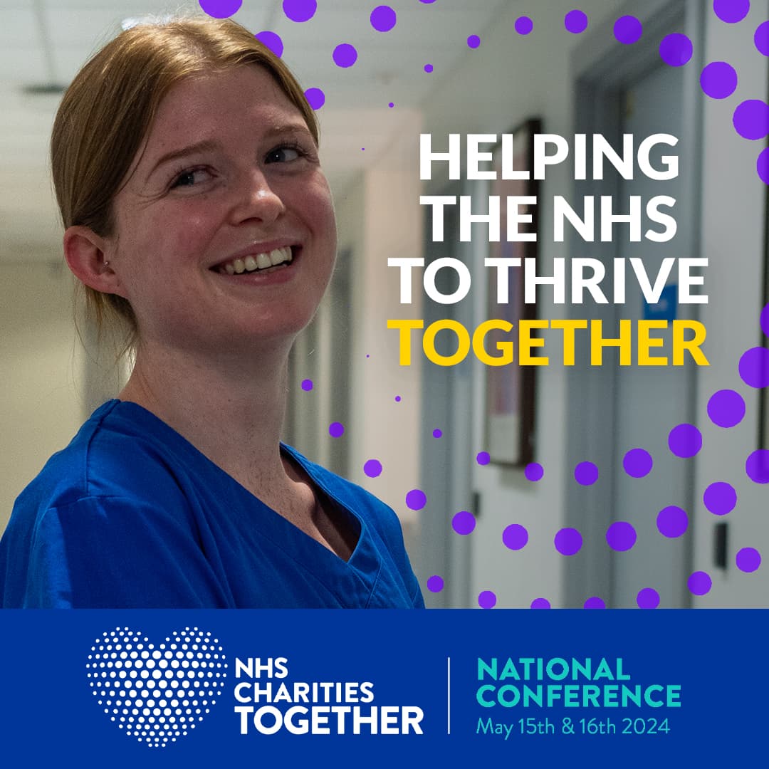 It’s the #NHSCharitiesConference today. An opportunity for NHS charities to come together from across the UK, explore the art of the possible & maximise our collective impact. Say hi to our Head of Charity @_SunitaPatel, she'll be catching up with colleagues. 💙 @NHSCharities