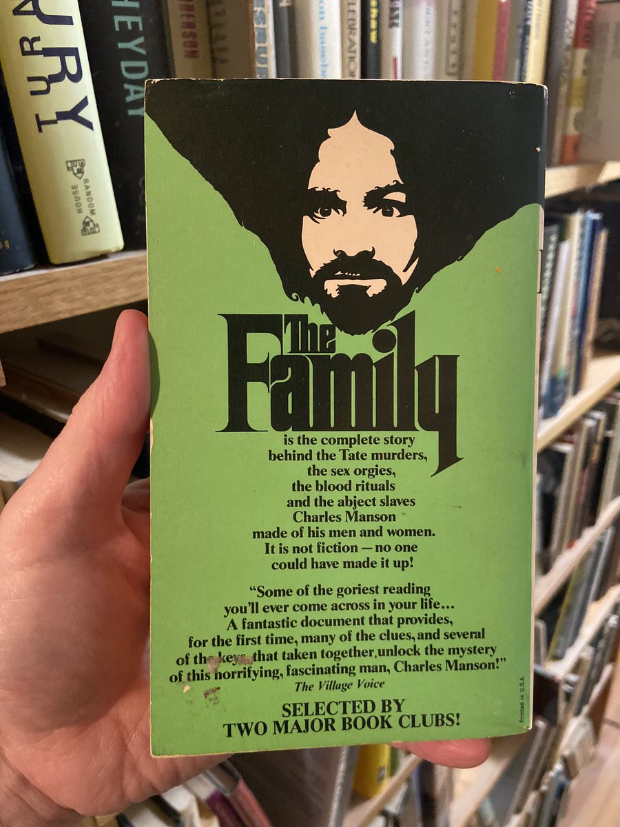 1972 paperback about the Manson family.
