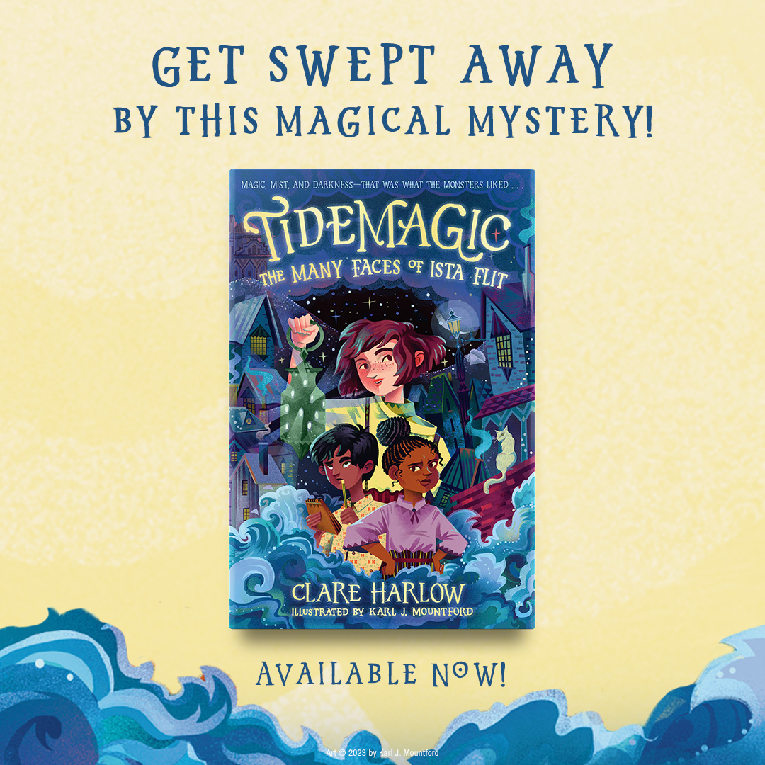 Tidemagic is out in North America! Thanks to @KnopfBFYR @randomhousekids & #BBGBbooks, I celebrated with young readers who were bursting with story ideas and brilliant questions. Huge thanks to everyone for a wonderful day. BBGB aren't on here but I've added them to my linktree
