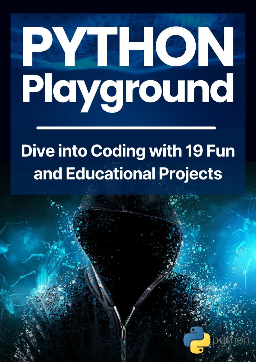 Free eBook: #Python Playground. #BigData #Analytics #DataScience #AI #MachineLearning #IoT #IIoT #PyTorch #RStats #TensorFlow #Java #JavaScript #ReactJS #GoLang #CloudComputing #Serverless #DataScientist #Linux #Books #Programming #Coding #100DaysofCode 
geni.us/Python-Playgro…