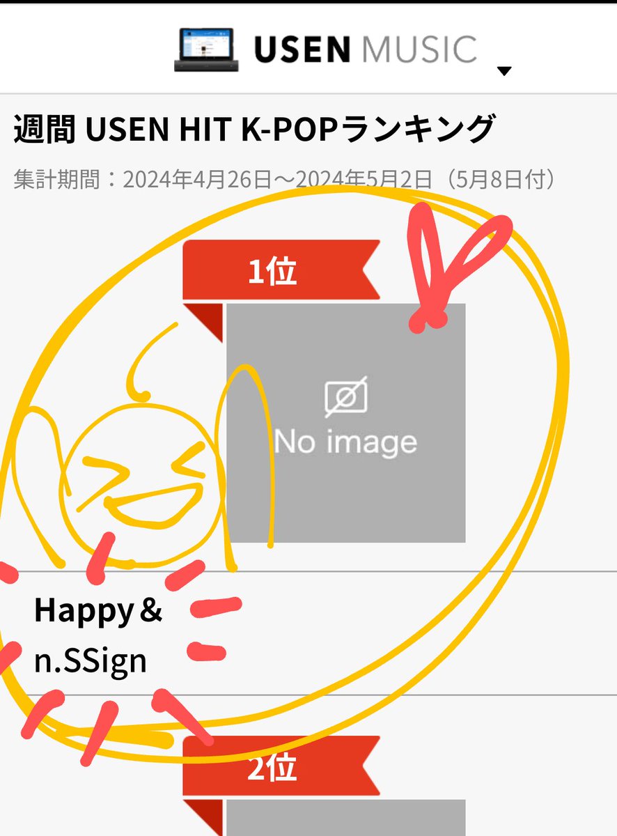 USEN HIT KPOP ランキング Happy＆🏆1位🏅✨🥳 スゴイ!!ヤッター!!! 🎉🎉🎉🎉🎉🎉🎉🎉🎉🎉🎉🎉🎉 ㊗️おめでとうn.SSign٩(>ω<*)و 🎉🎉🎉🎉🎉🎉🎉🎉🎉🎉🎉🎉🎉 その1位のエンサインのファンミーティング本日開催中 こちらから🔗↓ abema.app/dosd #USEN #推しリク #nSSign #エンサイン