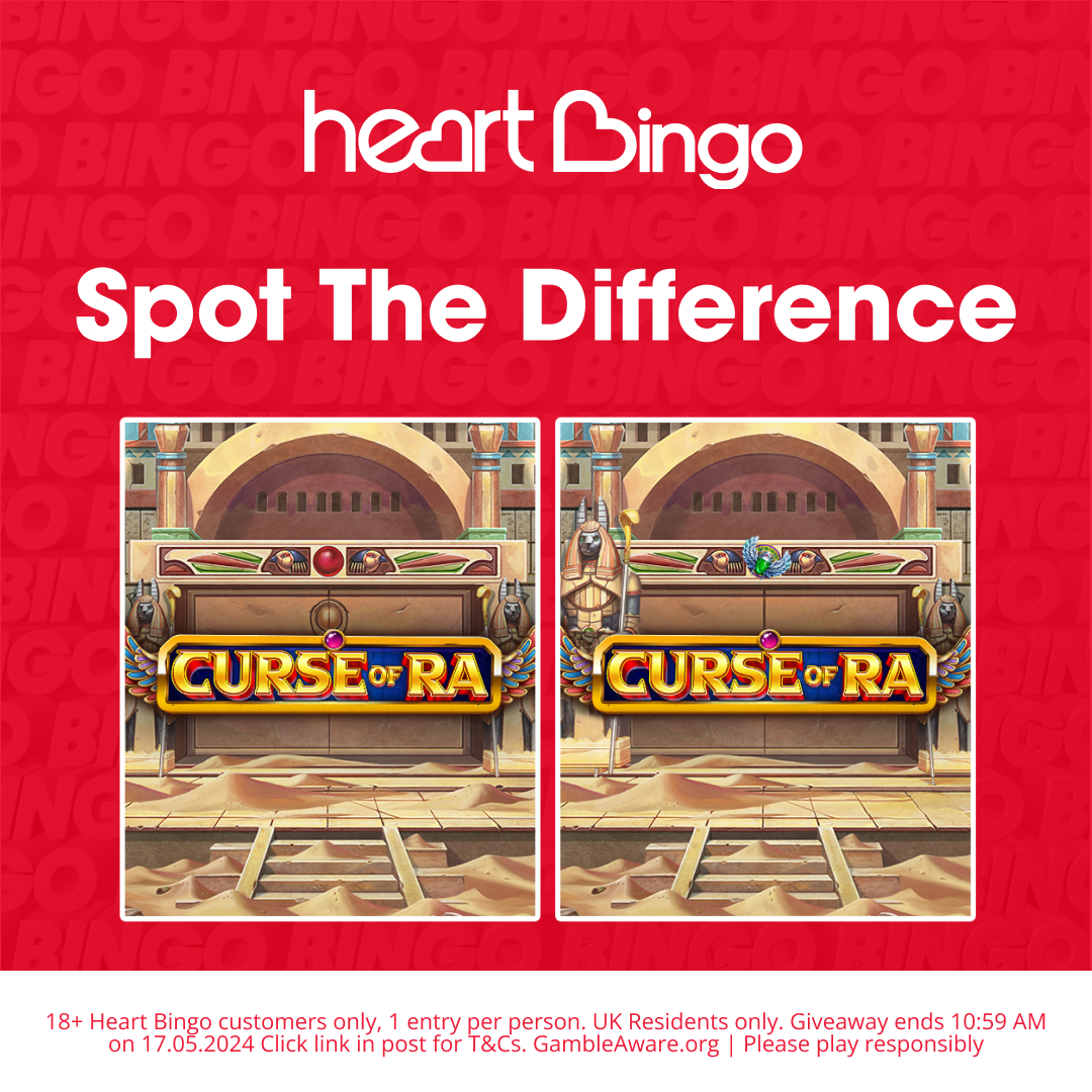 Another new slot 🎰 have landed and we have the best way to celebrate with our Spot the Difference game. Here's how to play: 1. Like, retweet & tag a friend 2. Find FIVE differences 3. 5 x winners picked on 17th May 2024.. Good Luck! Full T&C's: rb.gy/ku2sku