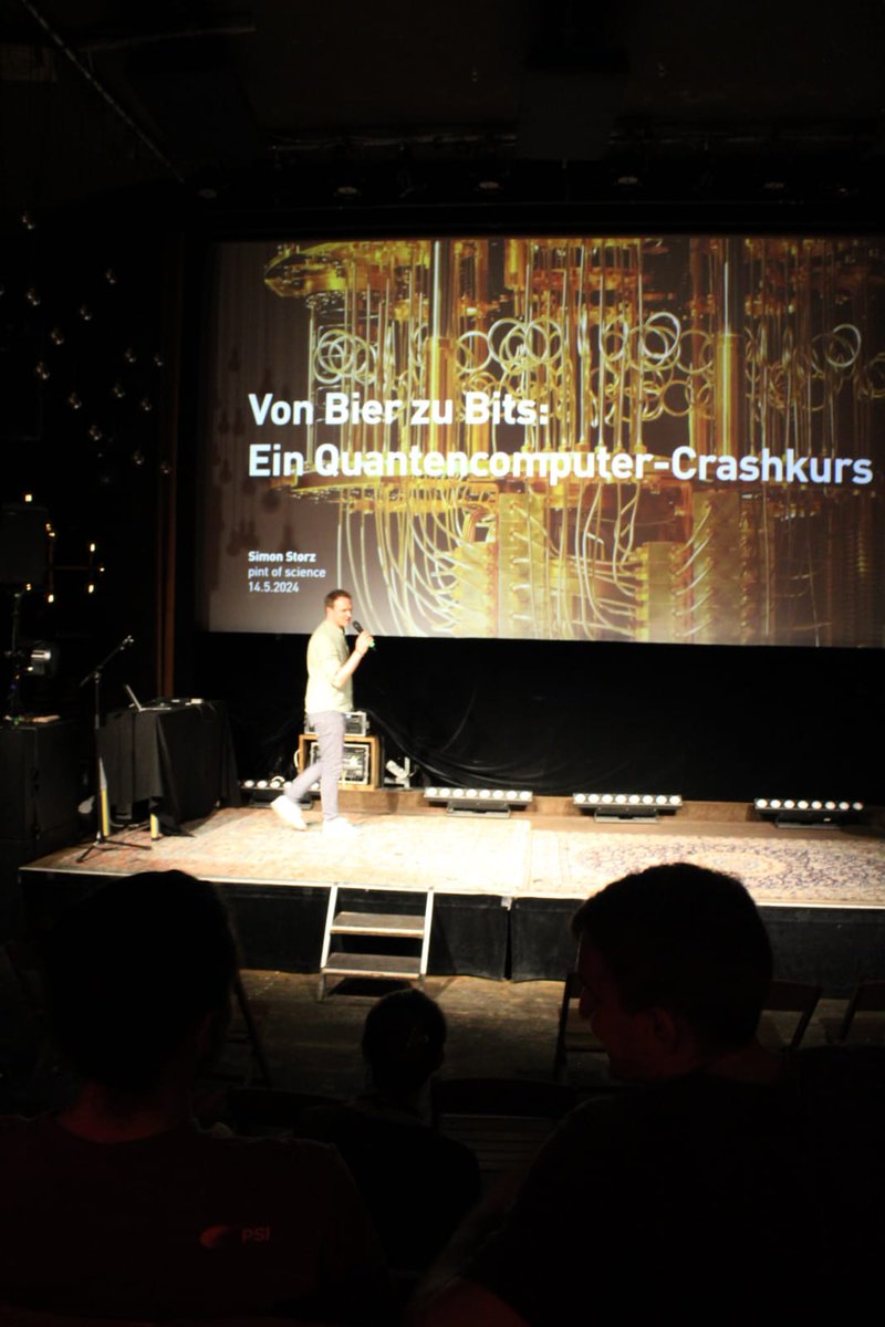 pintofscienceCH's tweet image. 🥳Night two yesterday at 🍻Pint of Science 🇨🇭 was a smash hit, and it wouldn't have been possible without our amazing speakers, dedicated volunteers, and the science enthusiast audience. #ScienceRocks
Join us today for the last round➡️ pintofscience.ch
#PINT24