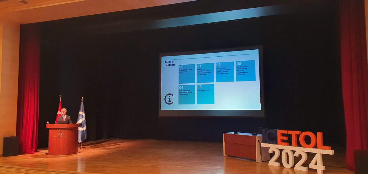 Aras Bozkurt (@arasbozkurt) on Twitter photo <a href="/ICETOL1/">ICETOL</a> First keynote by Josep Duart <a href="/jduart/">Josep M Duart</a> <a href="/ETHEjournal/">ETHE Journal</a> <a href="/EDEN_DLE/">EDEN Digital Learning Europe</a> <a href="/UOCuniversity/">UOC University</a> <a href="/eLinC_UOC/">eLearning Innovation Center (UOC)</a> <a href="/ICETOL1/">ICETOL</a> #icetol24 <a href="/ICETOL1/">ICETOL</a> First keynote by Josep Duart <a href="/jduart/">Josep M Duart</a> <a href="/ETHEjournal/">ETHE Journal</a> <a href="/EDEN_DLE/">EDEN Digital Learning Europe</a> <a href="/UOCuniversity/">UOC University</a> <a href="/eLinC_UOC/">eLearning Innovation Center (UOC)</a> <a href="/ICETOL1/">ICETOL</a> #icetol24