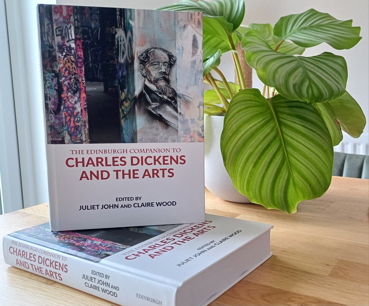 This one's not about the #DickensCode, but definitely worth celebrating... 🎉 @EdinburghUP Companion to Charles #Dickens and the Arts has just been published!📖 Find out more 👇edinburghuniversitypress.com/book-the-edinb… Huge thanks to our contributors and my brilliant co-editor @ProfJVJohn 👏