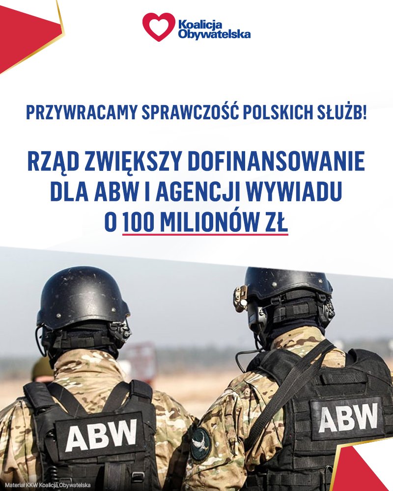 Bezpieczeństwo Polek i Polaków to nasz priorytet❗ Przywracamy sprawczość służbom 👇