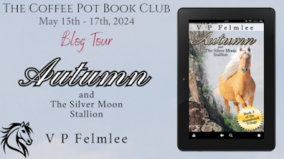 Read an excerpt from Autumn and The Silver Moon Stallion by V P Felmlee.

yourbooksoryourlife.blogspot.com/2024/05/read-e…

@lilhistorian @cathiedunn 
#YoungAdultFiction #NewAdultFiction #Mustangs #WildHorses #AbandonedAnimals #TheCoffeePotBookClub #BlogTour
