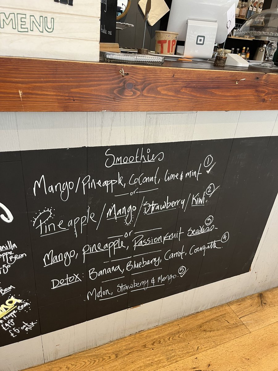 With summer coming (honestly!) we have some new drinks on the menu