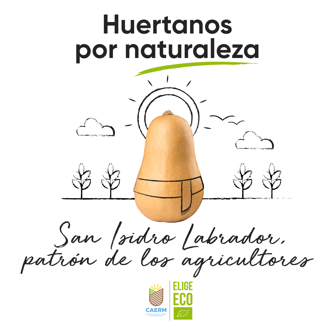 Huertanos por naturaleza, ¡feliz #sanisidrolabrador 👨‍🌾, patrón de los #agricultores!

#AgriculturaEcológica de la Región de #Murcia 👉 #Buenapornaturaleza