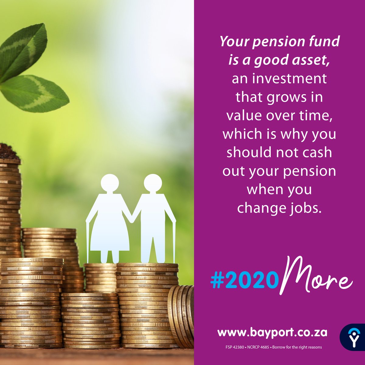 Pension power: let it grow for a secure tomorrow.