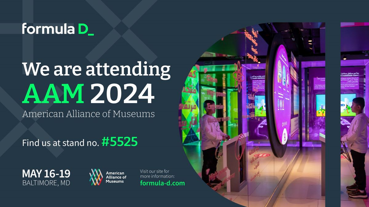 Heading to the AAM2024 Conference! Swing by to experience our cutting-edge interactive designs firsthand. See you there! #ConferenceReady #InteractiveDesign #MuseumExhibit