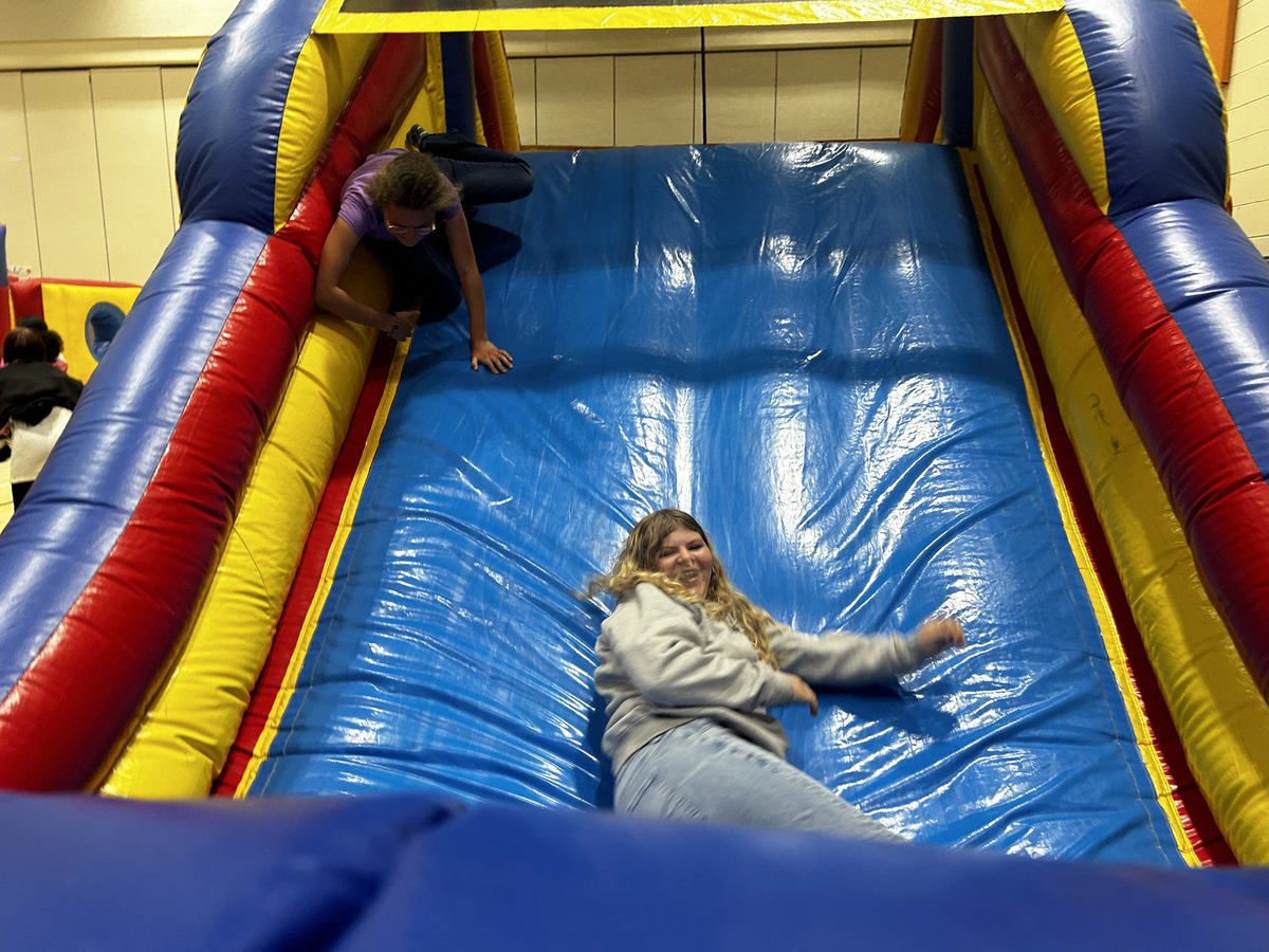 Starting off our 4th quarter PRIDE Party strong with our 5th graders! These students worked hard all year and earned this fun incentive! <a href="/Hamilton_HLE/">Highland Elementary</a> <a href="/RyanBrittonEdu/">Ryan Britton</a> <a href="/mrswhitesfss/">Amanda White</a>
