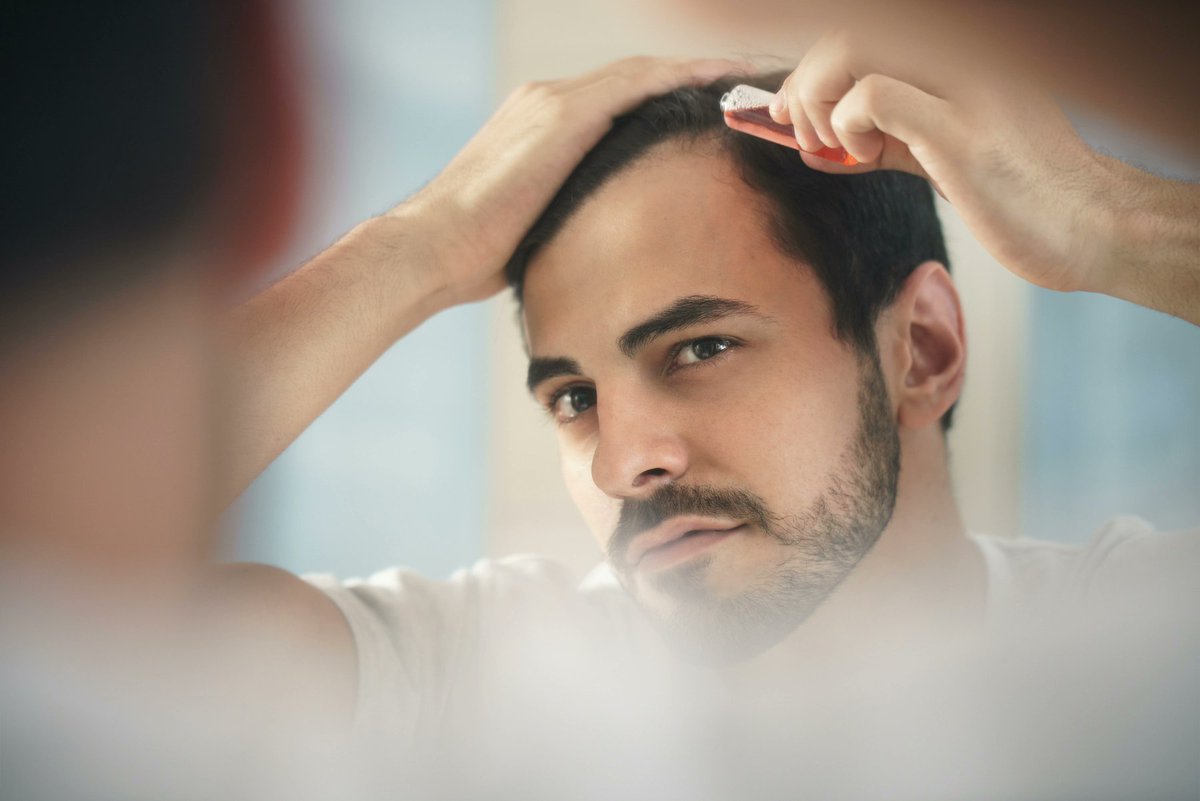 5 Ways for Men to Prevent Hair Loss: There are several ways in which men can stop #hairloss and grow thicker, healthier hair. Schedule a FREE consultation in #Akron and #Cleveland today: 330.633.5225  Read more: hairline.com/five-ways-for-…