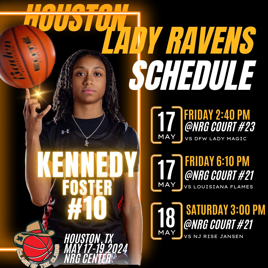 Come check us out this weekend at Clash of the Clubs! <a href="/HLRhoops/">BDA LADY RAVENS</a> 🏀🔥