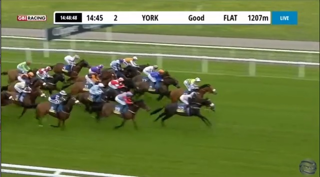 Abate (28-1) and Mia Nicholls <a href="/miaclare43/">Money M$A</a> an excellent 5th place in the Churchill Tyres Handicap at York <a href="/yorkracecourse/">York Racecourse</a> for Adrian Nicholls <a href="/Trotternicholls/">Adrian Nicholls</a>! Good ride Mia! 🏇👊
#talented #York #horseracing