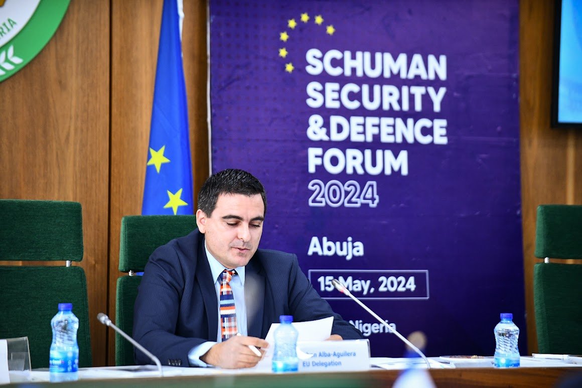 Security, including maritime security, is key! The idea is to bring in the private sector & strengthen blue economy. What happens at sea comes to land. At the #RoadtoSchuman we discuss effective maritime security cooperation.@Official_ONSA @ecowas_cedeao @cleenfoundation